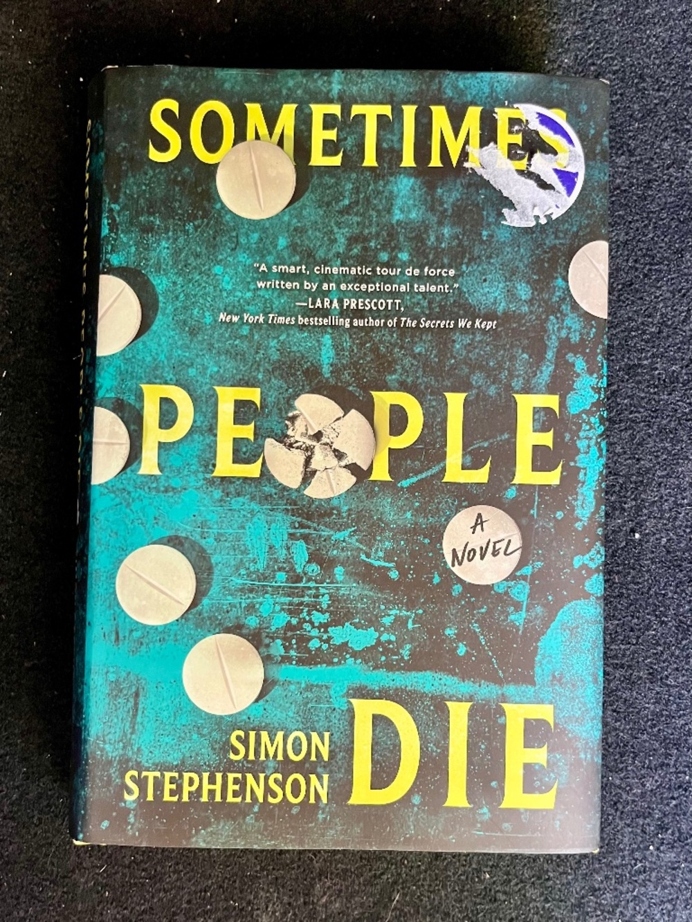 Book by Simon Stephenson - Sometimes People Die